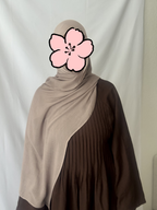 Bamboo Modal Hijab - Taupe