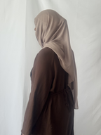 Bamboo Modal Hijab - Taupe