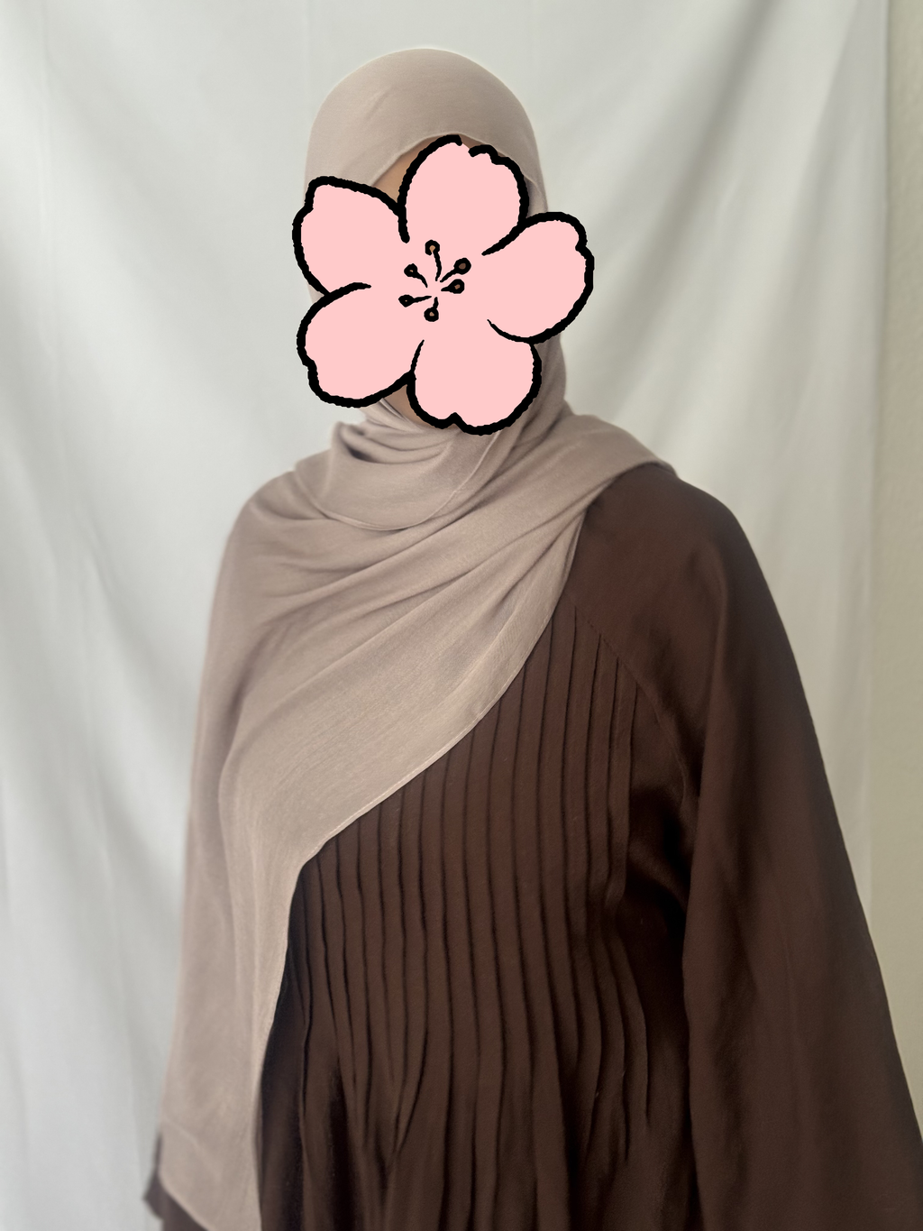 Bamboo Modal Hijab - Taupe
