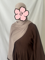 Bamboo Modal Hijab - Taupe