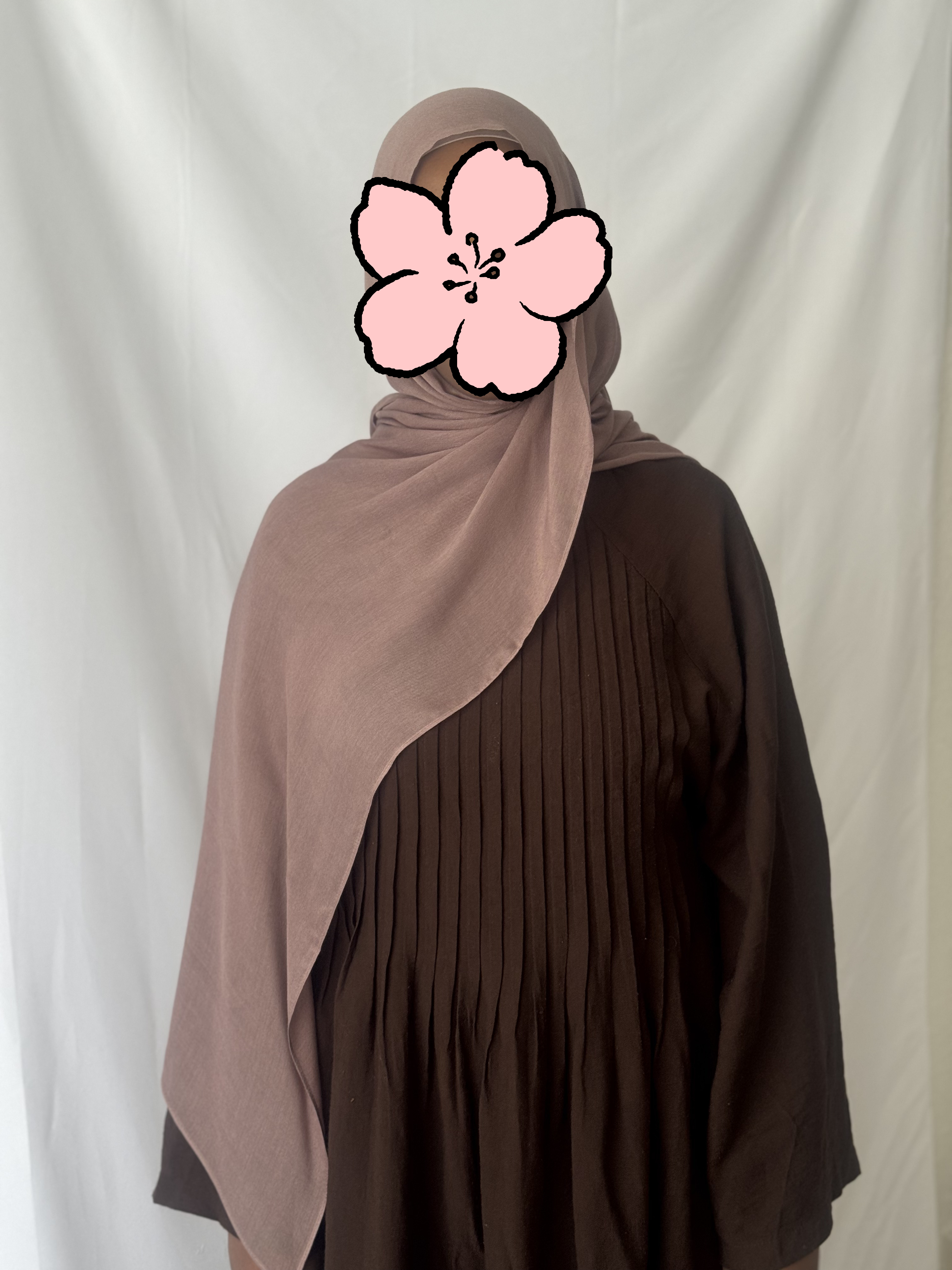 Bamboo Modal Hijab - Mauve