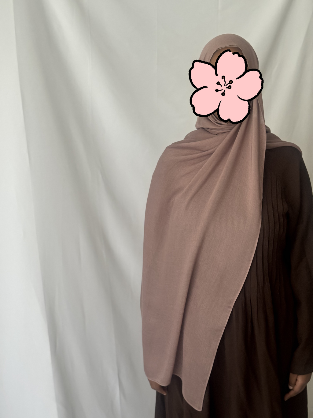 Bamboo Modal Hijab - Mauve
