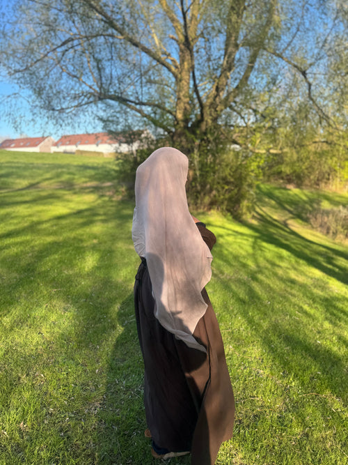 Bamboo Modal Hijab - Taupe