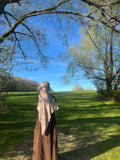 Bamboo Modal Hijab - Taupe