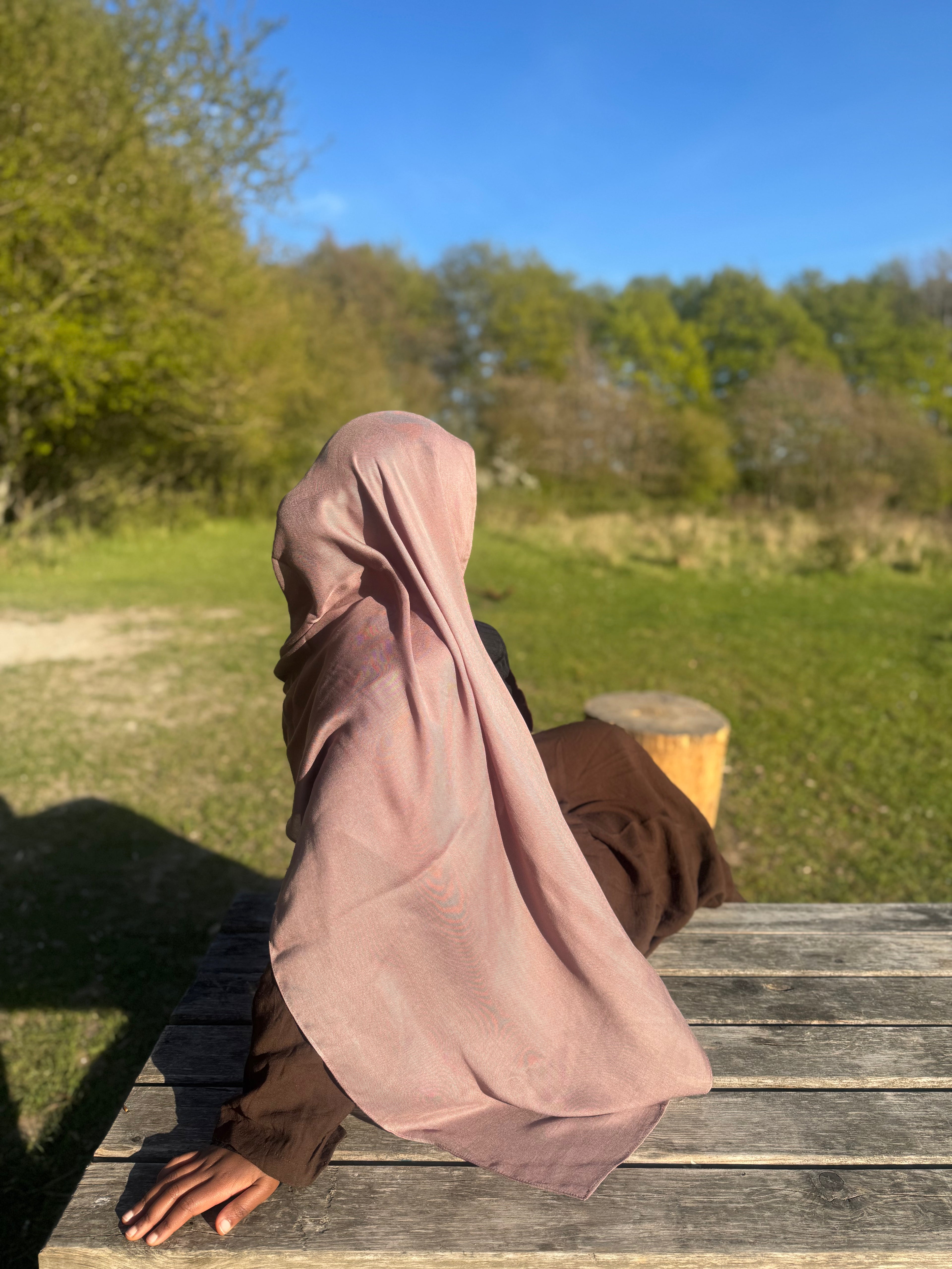 Bamboo Modal Hijab - Mauve