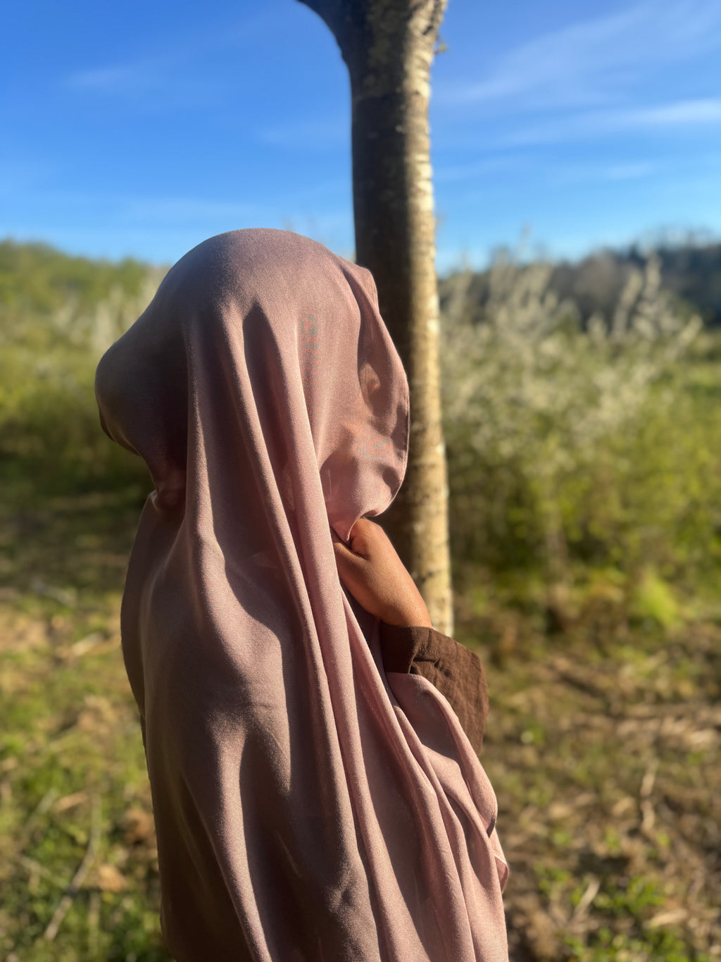 Bamboo Modal Hijab - Mauve